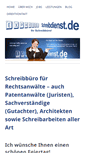Mobile Screenshot of express-schreibdienst.de